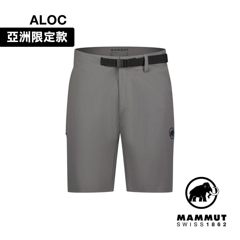 Mammut 長毛象】Trekkers 3.0 Shorts AF Men 健行防潑水短褲鋼鐵灰男款