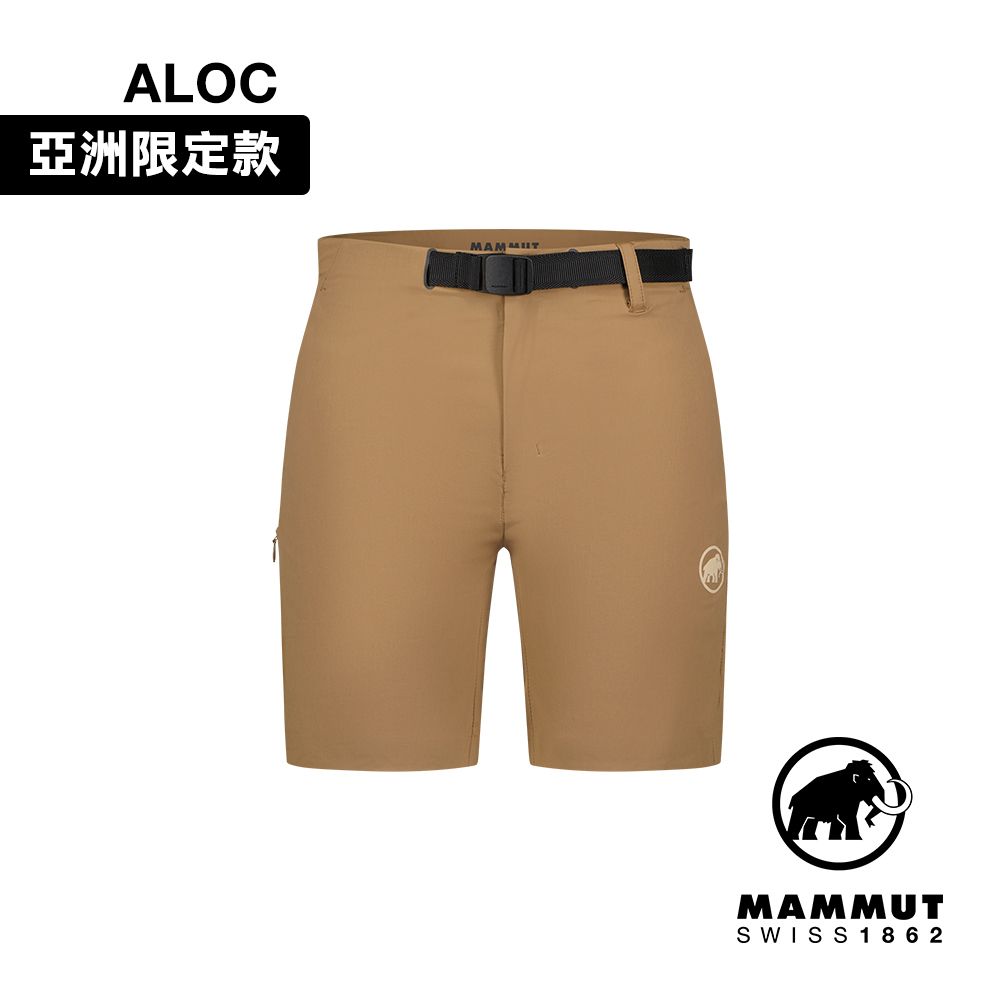 MAMMUT 長毛象 Trekkers 3.0 Shorts AF W 健行防潑水短褲 深沙褐 女款 #1023-00483
