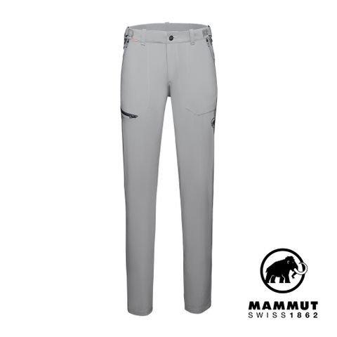 【Mammut 長毛象】Runbold Pants Men 耐磨彈性機能長褲 合金灰 男款 #1022-01670