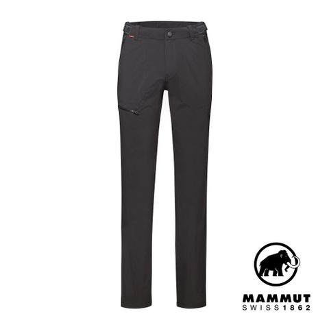 MAMMUT 長毛象 Runbold Pants Men 耐磨彈性機能長褲 幻影黑 男款 #1022-01670