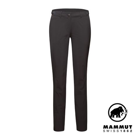 【Mammut 長毛象】Runbold Pants W 耐磨彈性機能長褲 幻影黑 女款 #1022-01680