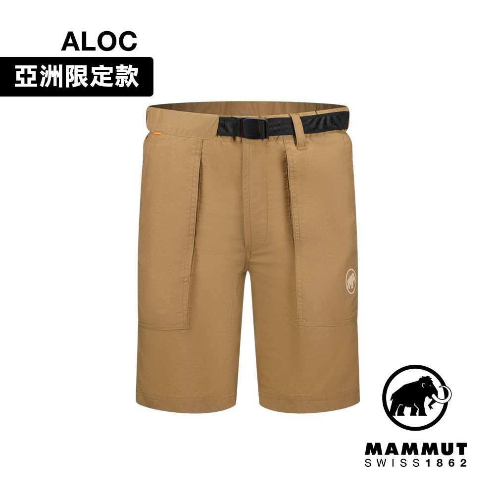 MAMMUT 長毛象 Hiking Cargo Shorts AF W 日系經典工作短褲 深沙褐 女款 #1023-00910