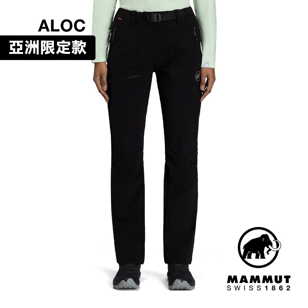 Mammut 長毛象】Yadkin 2.0 SO Pants AF W 日系彈性防潑水登山長褲黑色