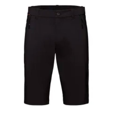 【MAMMUT 長毛象】男 Hiking Shorts Men 輕量健行短褲/休閒褲/登山健行/1023-00121-0001 黑色