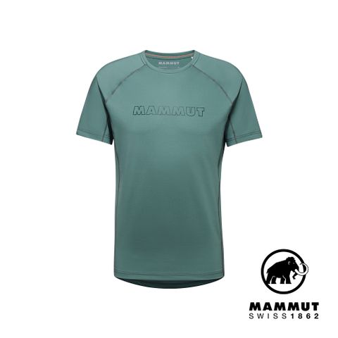 MAMMUT 長毛象 Selun FL Logo T-Shirt 機能LOGO短袖T恤 深玉石綠 男款 #1017-05050