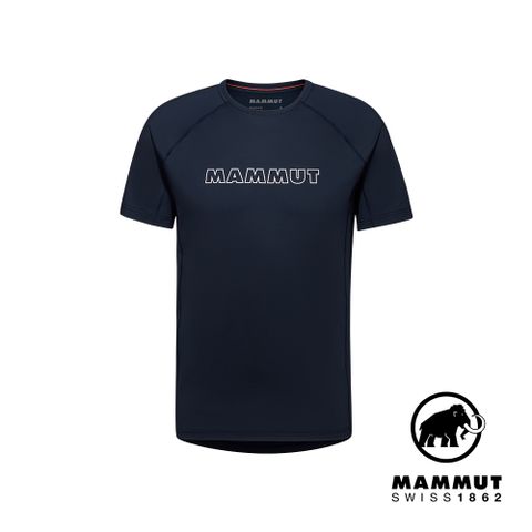 MAMMUT 長毛象 Selun FL Logo T-Shirt 機能LOGO短袖T恤 海洋藍 男款 #1017-05050