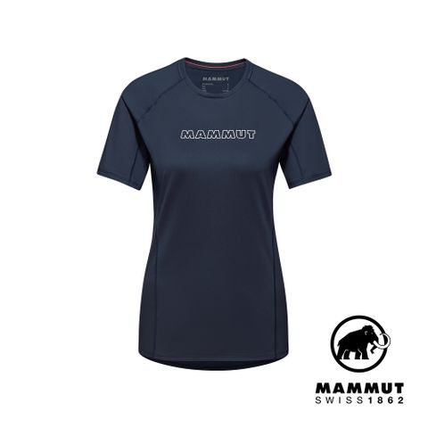 MAMMUT 長毛象 Selun FL Logo T-Shirt W 機能LOGO短袖T恤 海洋藍 女款 #1017-05060