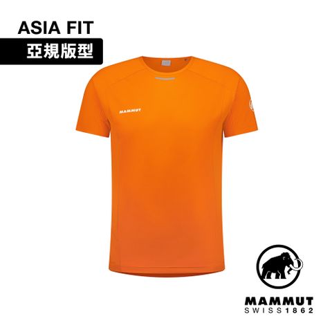 MAMMUT 長毛象 Aenergy FL T-Shirt AF Men 抗菌短袖排汗衣 復刻橘 男款 #1017-04980