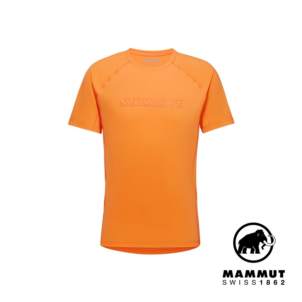 MAMMUT 長毛象 Selun FL Logo T-Shirt 機能LOGO短袖T恤 柑桔橘 男款 #1017-05050
