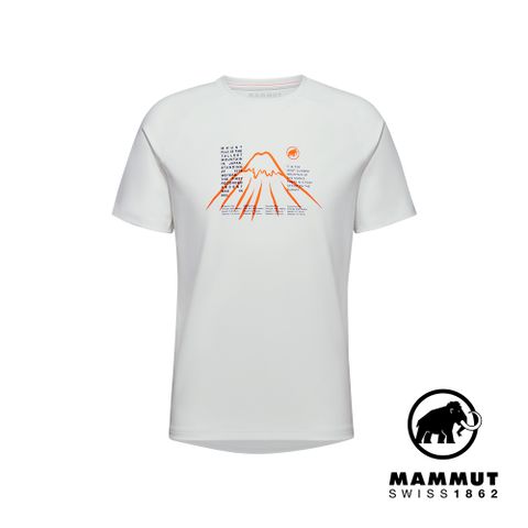 MAMMUT 長毛象 Mountain T-Shirt Fujiyama Men 防曬機能短袖T恤 白色 男款 #1017-04501