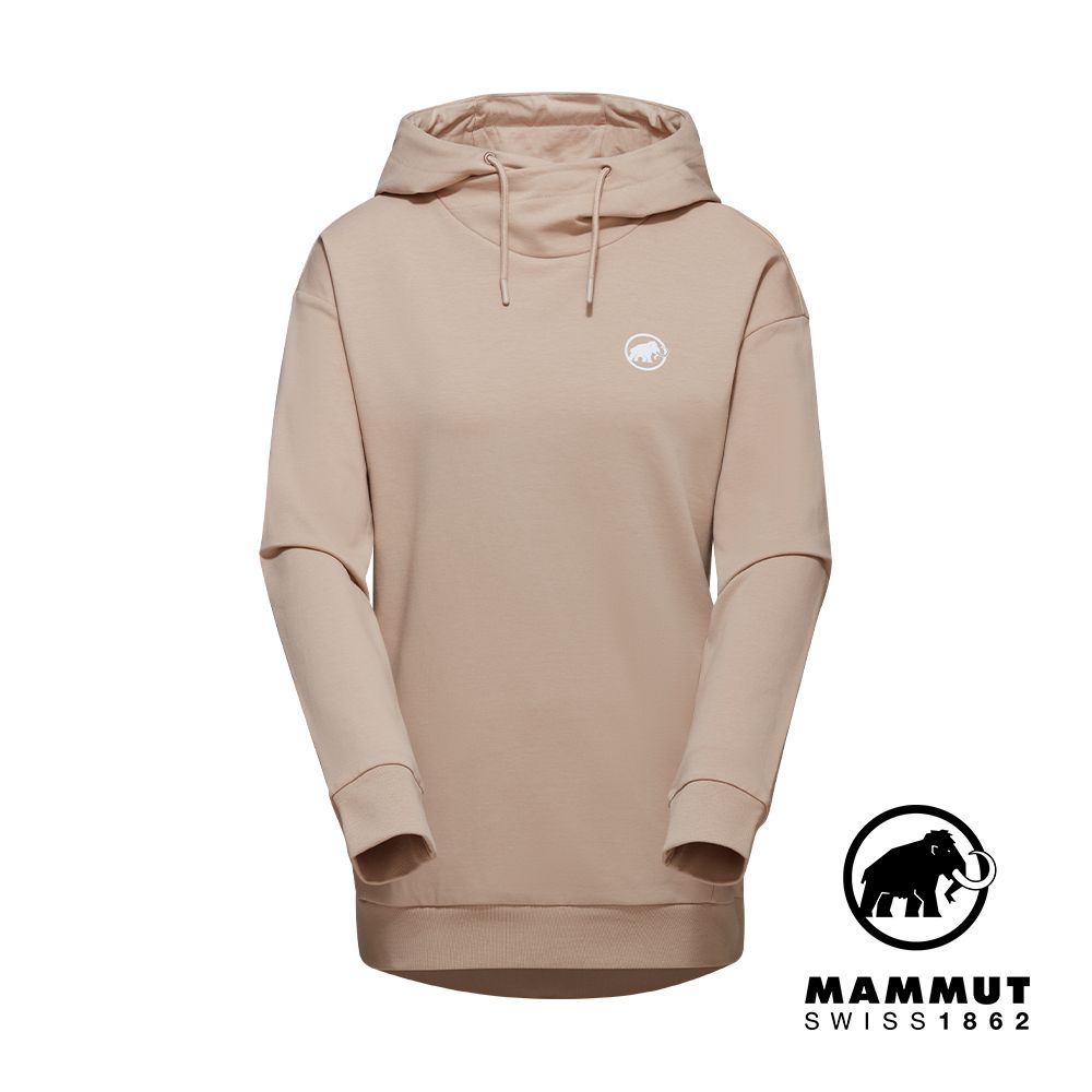 MAMMUT 長毛象  ML Hoody W Original 機能休閒長袖帽T 女款 薩凡納褐 #1014-05330