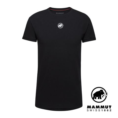 MAMMUT 長毛象 Seon T-Shirt Original 短袖有機棉T恤 男款 黑色 #1017-04481