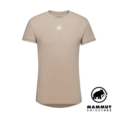 MAMMUT 長毛象 Seon T-Shirt Original 短袖有機棉T恤 男款 薩凡納褐 #1017-04481