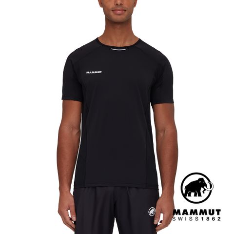 MAMMUT 長毛象 Aenergy FL T-Shirt Men 機能輕量抗菌短袖T恤 男款 黑色 #1017-05000