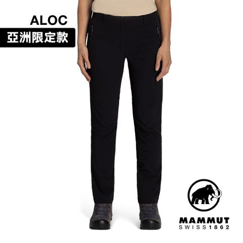 MAMMUT 長毛象 Trekkers 3.0 SO Pants AF W 健行防潑水長褲 黑色 女款 #1021-00811