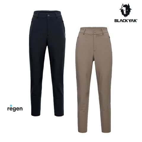 【BLACKYAK】女 DAISY長褲(淺卡其/黑色)-輕量 休閒褲 登山褲 健行褲|BYDB2WP205