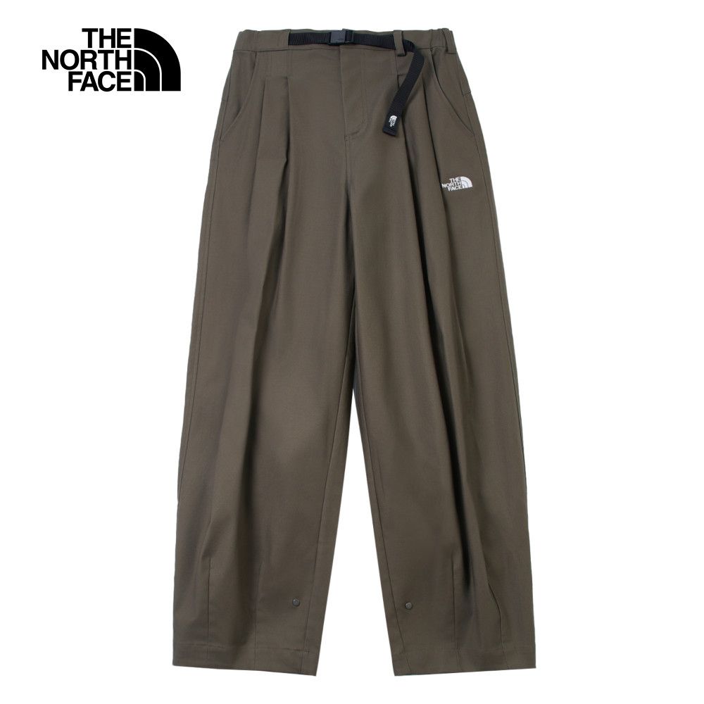The North Face 北面 UE女款灰褐色DWR防潑水休閒長褲｜8EJN21L
