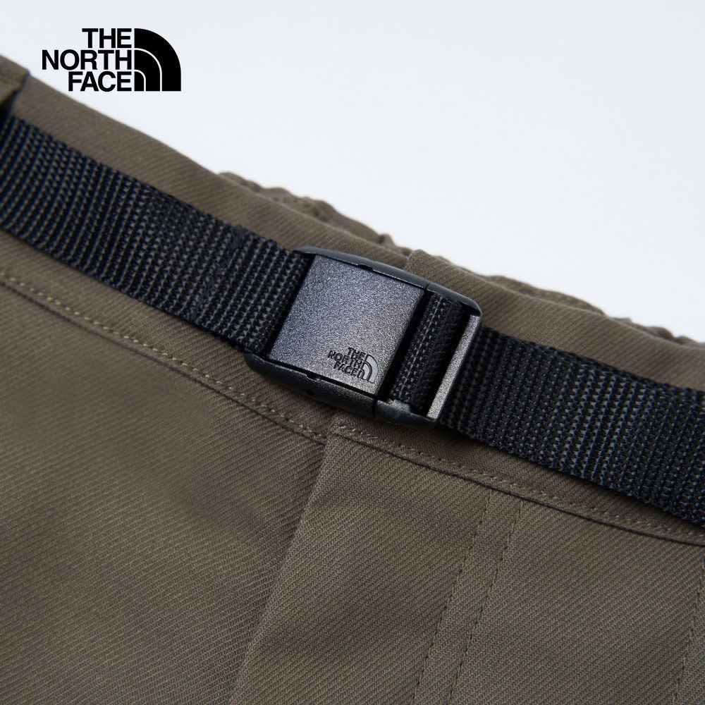 The North Face 北面 UE女款灰褐色DWR防潑水休閒長褲｜8EJN21L