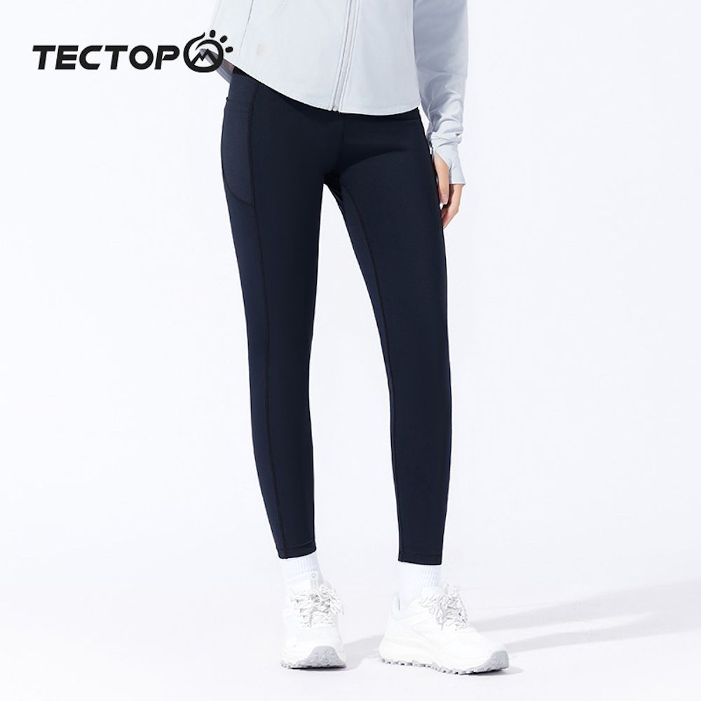Tectop 探拓戶外 2422154女款彈力緊身褲~雙面高彈力 柔感不悶熱 高彈力塑型~慢跑 瑜珈 有氧 健走~