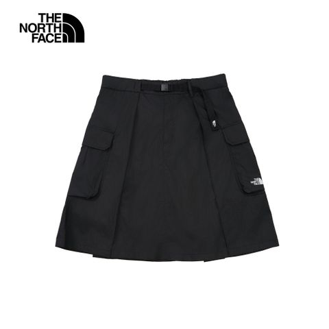 The North Face北面UE女款黑色DWR防潑水短褲｜8CM9JK3