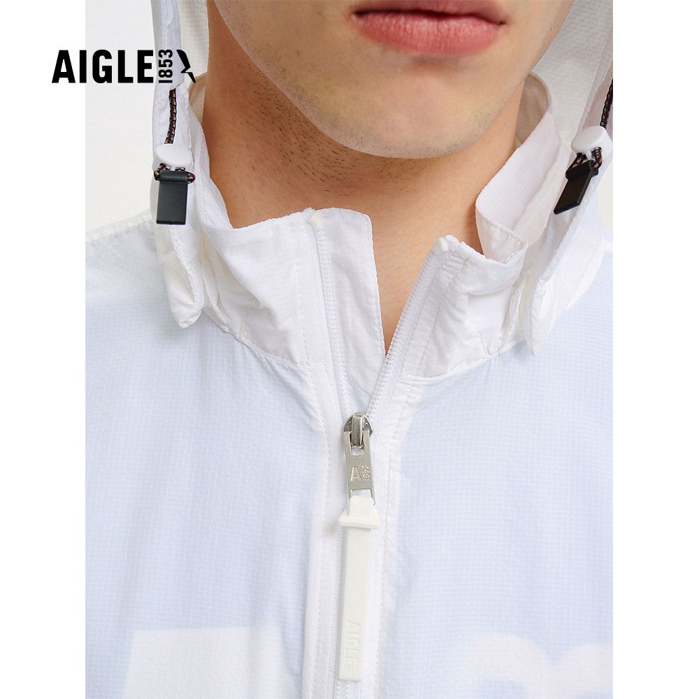 AIGLE 男 抗UV防潑超輕量外套AG-4P140 2色(男外套 抗UV外套 防潑水外套)