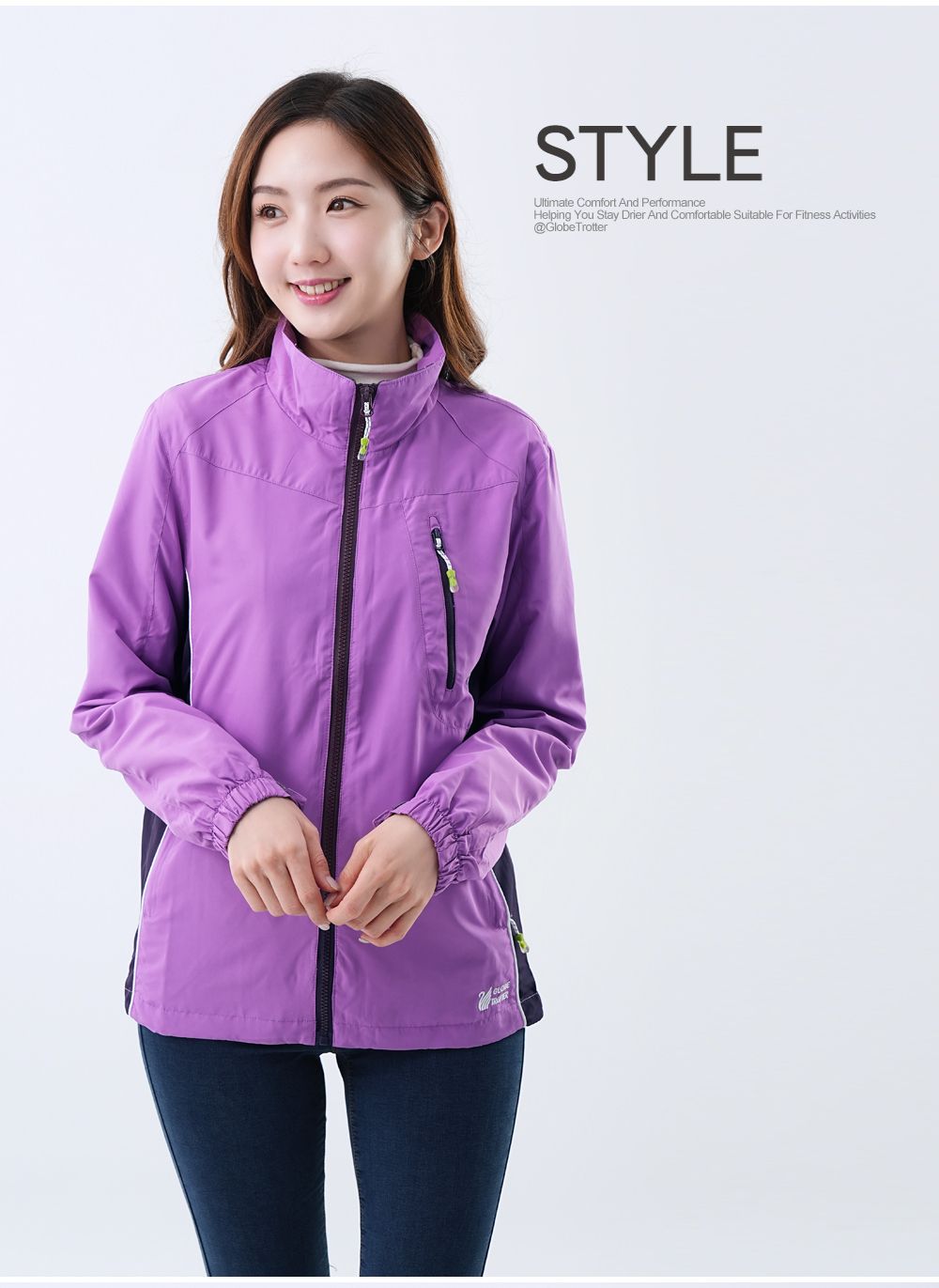 STYLEUltimate Comfort And PerformanceHelping You Stay Drier And Comfortable Suitable For Fitness Activities@Globe Trotter