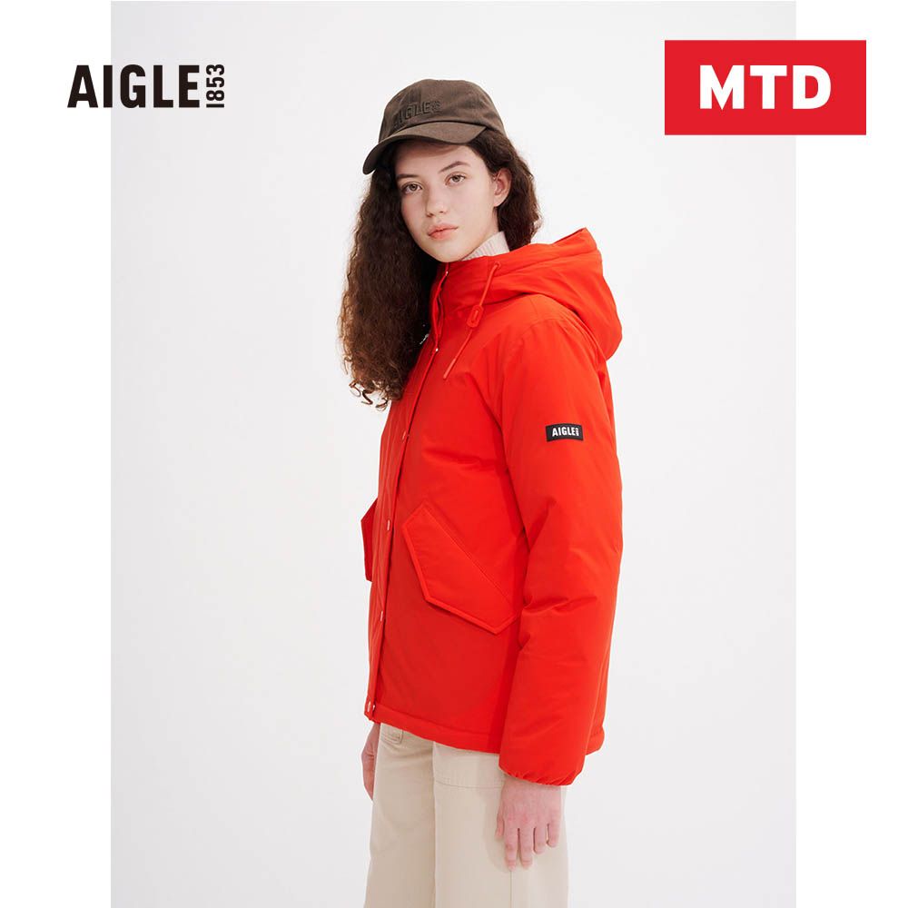 AIGLE MTD 女 防水羽絨外套(AG-2A207A010 紅色)