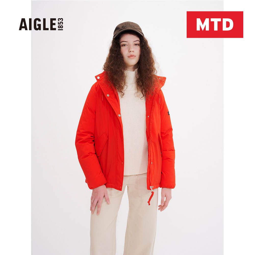 AIGLE MTD 女 防水羽絨外套(AG-2A207A010 紅色)