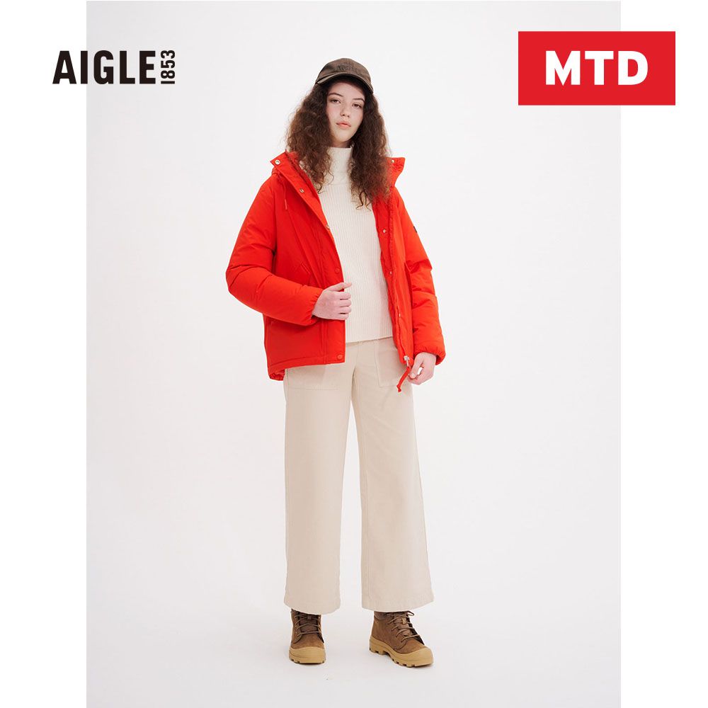 AIGLE MTD 女 防水羽絨外套(AG-2A207A010 紅色)