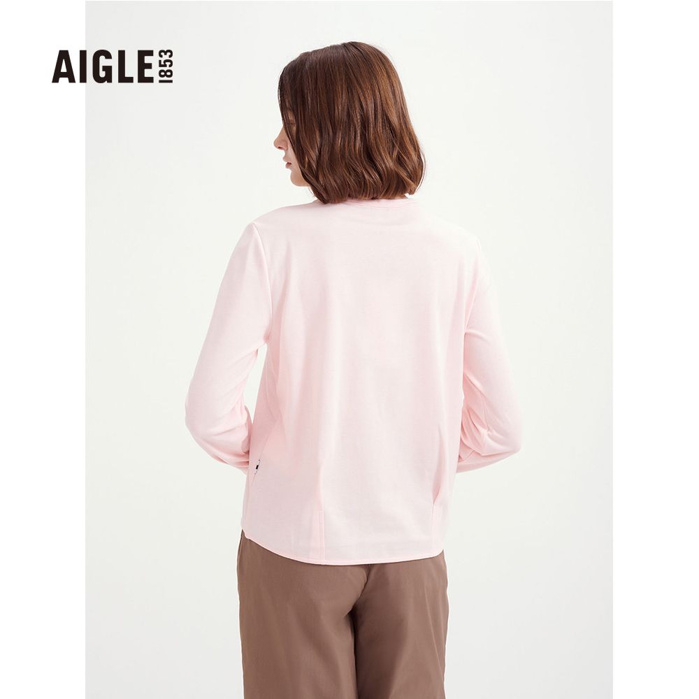 AIGLE 女 抗UV快乾長袖T恤(AG-3P218 2色)