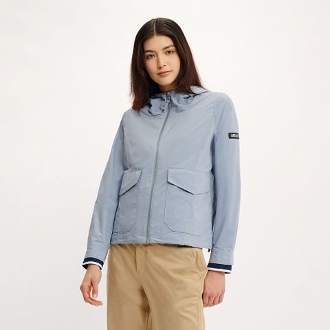 AIGLE 女 抗UV防潑外套(AG-4P253A049 淡藍)