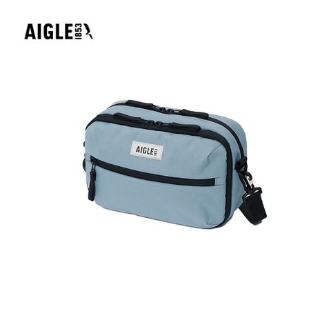 AIGLE 防潑休閒側背包 3L｜AG-4P504A049 淡藍(斜背包 防潑水斜背包 側肩背包 小包)