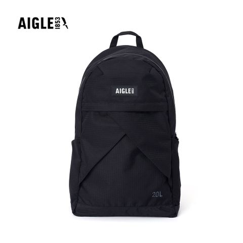 AIGLE 防潑健行後背包AG-4P503A100 黑色 (後背包 防潑水背包 登山後背包)