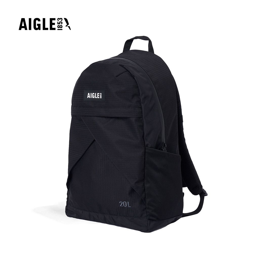 AIGLE 防潑健行後背包AG-4P503A100 黑色 (後背包 防潑水背包 登山後背包)