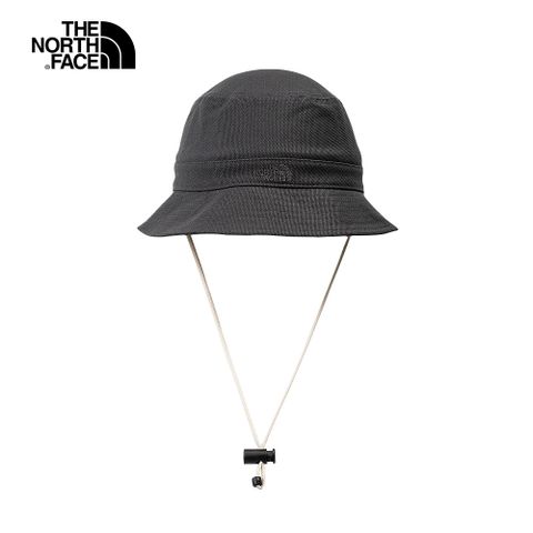 【The North Face】MOUNTAIN BUCKET HAT 男/女 漁夫帽 深灰-NF0A3VWX0C5
