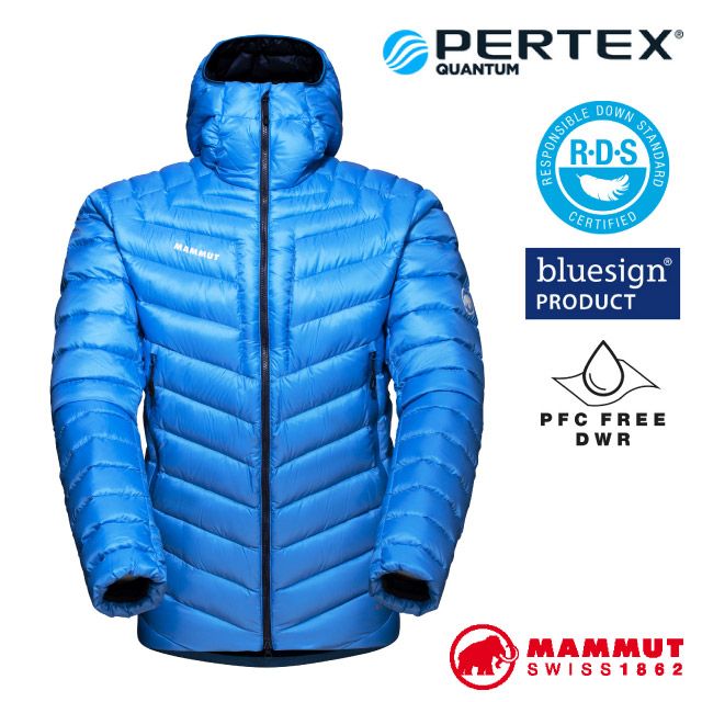 MAMMUTPERTEX®QUANTUMRESPONSIBLEOWNSTANDARDRDSCERTIFIEDbluesignPRODUCTPFC FREEDWRMAMMUT 1862