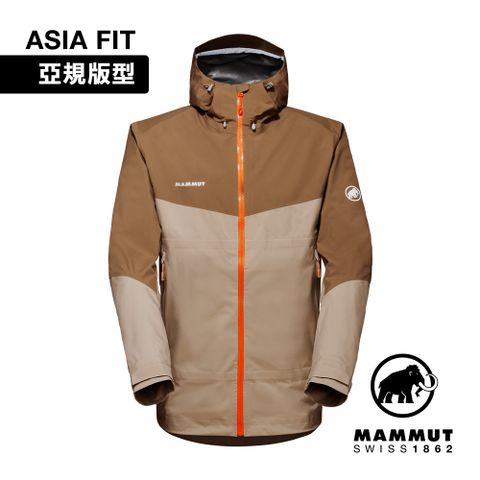 MAMMUT 長毛象 Convey Tour HS Hooded Jacket AF 防水連帽外套 野生棕/深沙褐 男款 #1010-28451