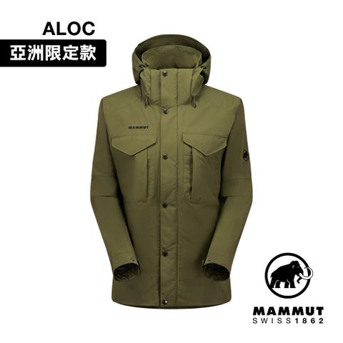 MAMMUT 長毛象 GTX Utility HS Jacket AF 防水多口袋連帽外套 綠鬣蜥 男款 #1010-29780