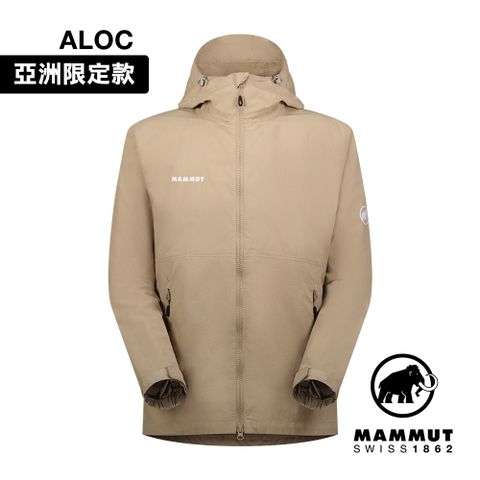 MAMMUT 長毛象 Hiking WB Hooded Jacket AF 健行防風連帽外套 薩凡納褐 男款 #1012-00391