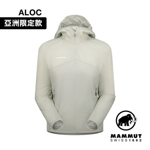 MAMMUT 長毛象 Convey WB Hooded AF W 輕量防潑水連帽風衣外套 鉑金灰 女款 #1012-00540