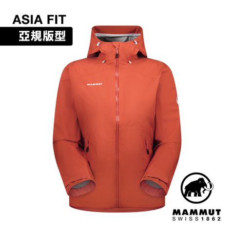 MAMMUT 長毛象 Convey Tour HS Hooded Jacket AF GTX防水連帽外套 女款 陶紅 #1010-28801