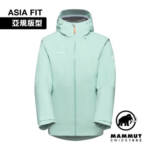 MAMMUT 長毛象 Convey Tour HS Hooded Jacket AF GTX防水連帽外套 女款 薄荷綠 #1010-28801