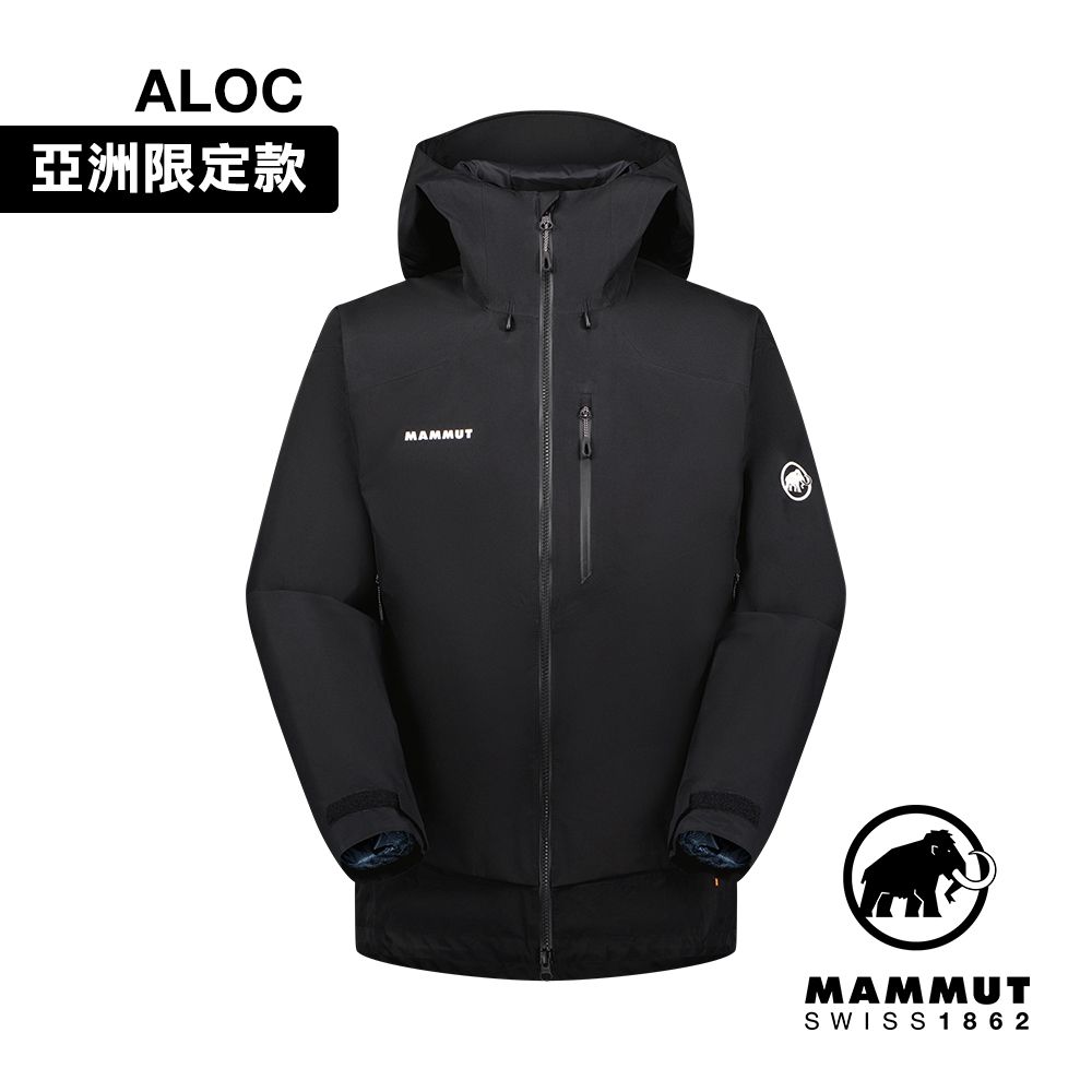 MAMMUT 長毛象 Ayako Pro 2.0 HS Hooded Jacket AF Men GTX防水連帽外套 黑色 男款 #1010-30280