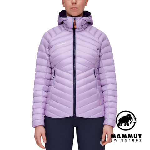 【Mammut 長毛象】Broad Peak IN Hooded Jkt W 羽絨連帽外套 女款 星系紫/海洋藍 #1013-02970