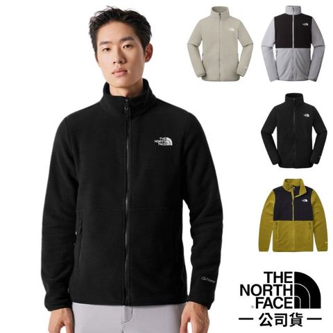 The North Face 北面 男 New Polartec 200 拼接控溫保暖刷毛外套/夾克/聚熱抓絨面料/ 83O9