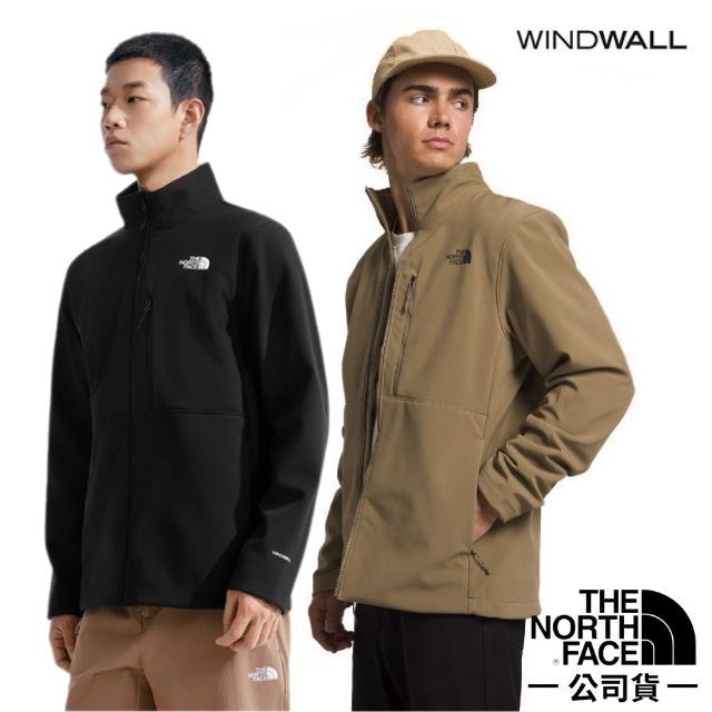 The North Face 北面 男 APEX BIONIC 3 防風防潑水保暖立領外套.WINDWALL風衣夾克/抓絨背襯/83TE
