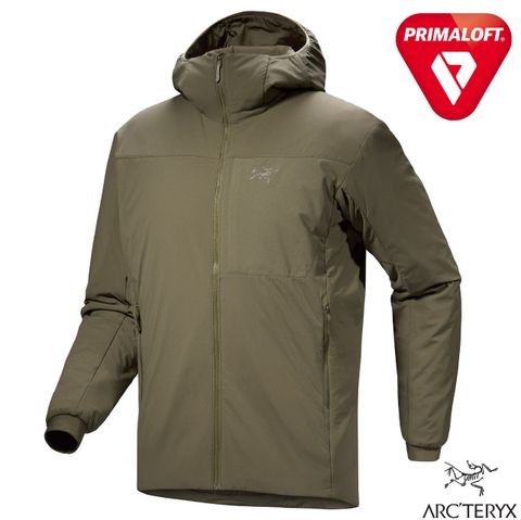 Arcteryx 始祖鳥 男 Proton Hoody 防潑防風保暖化纖連帽軟殼外套.大衣.夾克/PrimaLoft合成棉羽/X000008436 龍紋綠