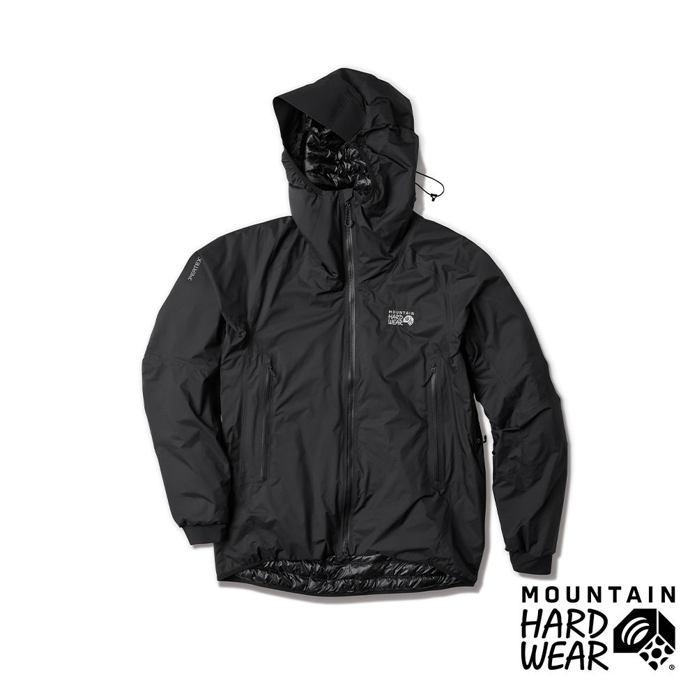 Mountain Hardwear Storm Whisperer Insulated 二合一防水羽絨外套 男款 黑色 #2077021