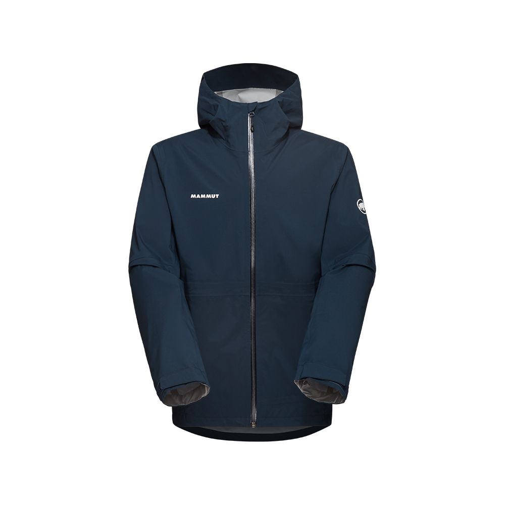 MAMMUT 長毛象 Linard Guide HS Hooded Jacket AF Men 輕量防水防風連帽外套 男款 海洋藍 #1010-30930