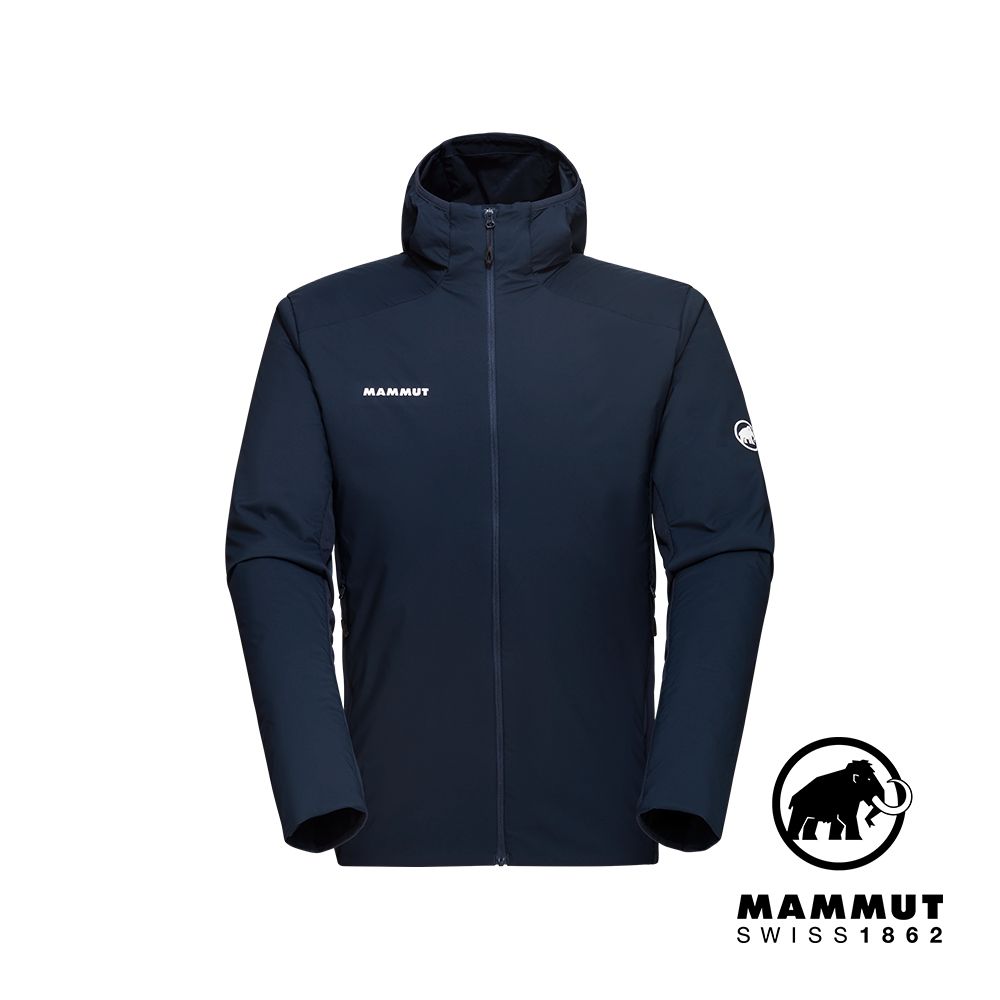 MAMMUT 長毛象 Rime Light IN Flex Hooded Jacket 輕量機能化纖連帽外套  海洋藍 男款 #1013-03150